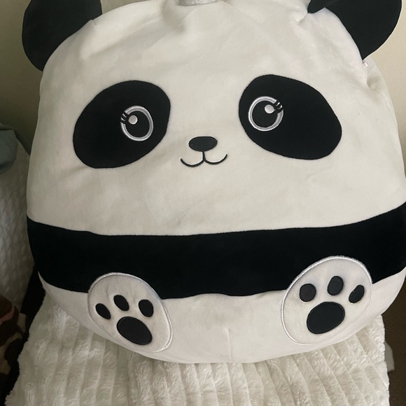 SQUISHMALLOW and Polly PANDA Bundle EUC sanitized and clean20 “ & 8” 🐼new list - Picture 5 of 5